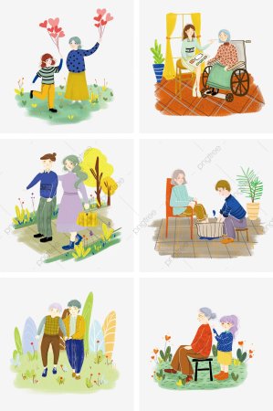 Волонтеры иллюстрация