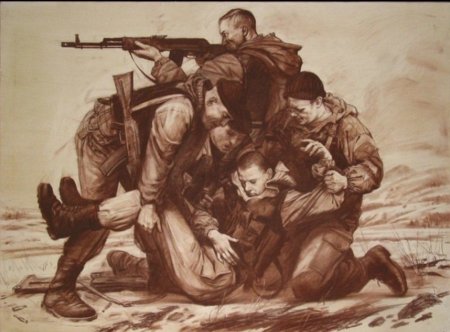 Георгиевская лента в виде буквы z