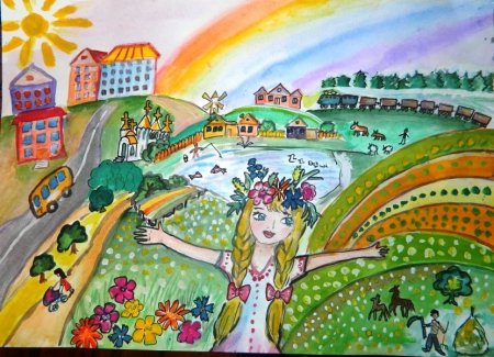 Детские рисунки на конкурс