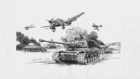 Зарисовки военной техники