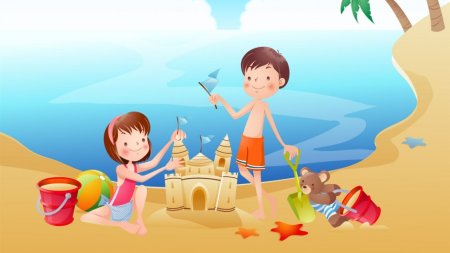 Летние каникулы иллюстрации