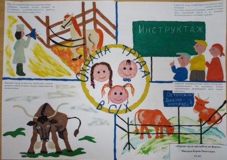 Охрана труда в сельском хозяйстве рисунки