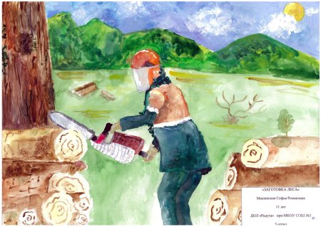 Охрана труда глазами детей