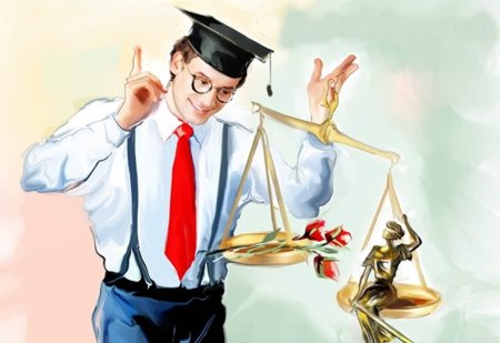 Открытка с днем адвоката