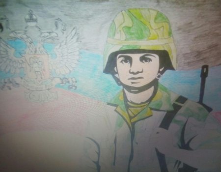 Рисунки на тему Юнармия