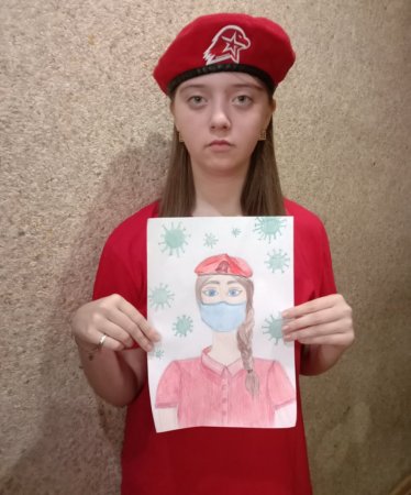 Рисунок на тему юнармейцы