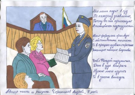 Стих про маму полицейского для детей