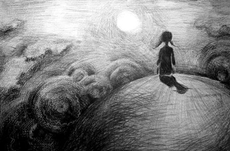 Карандашом рисунки грусть