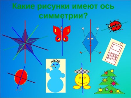 Центральная симметрия рисунки