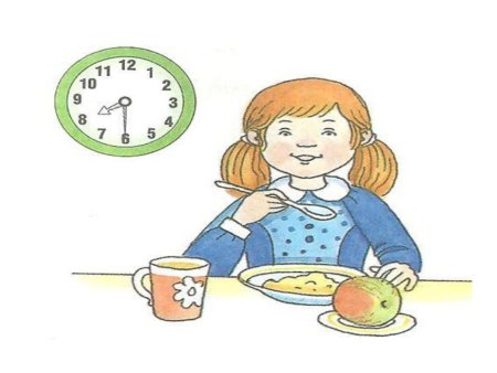 Режим дня завтрак для детей