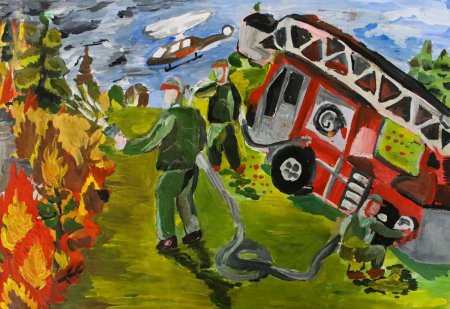 МЧС глазами детей