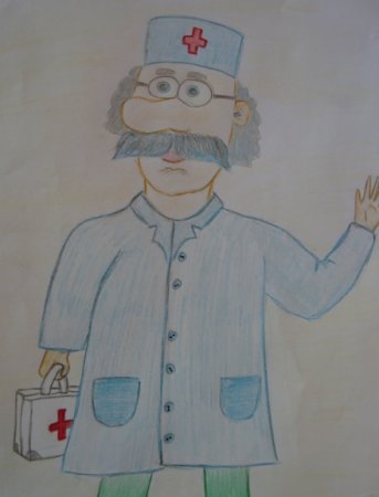 Детские рисунки профессии