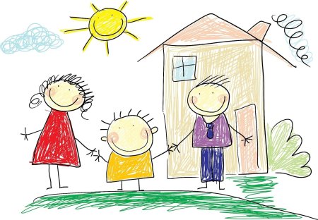 Рисунок на тему счастье