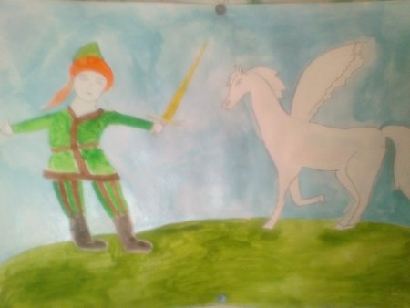 Эпос Урал батыр рисунок