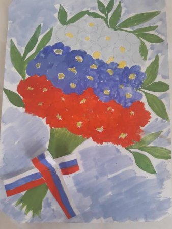 Поделка Россия Родина моя