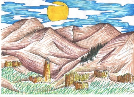 Горы глазами детей