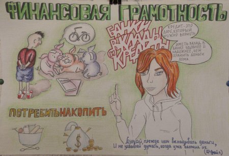 Плакат на тему деньги