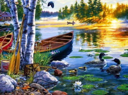 Даррелл Буш картины заката