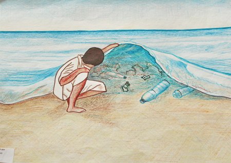 Рисунок на тему море