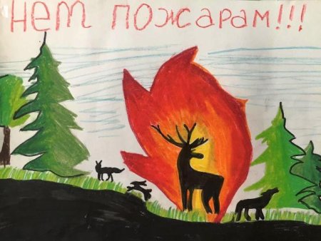 Пожарам нет рисунки