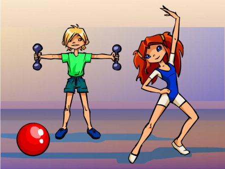 Рисунок на тему физическая культура