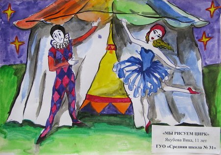 Рисование цирк