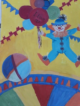 Цирк. Раскраска