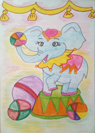 Рисунки на тему цирк для детей