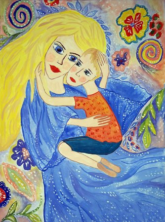 Рисунок мамы