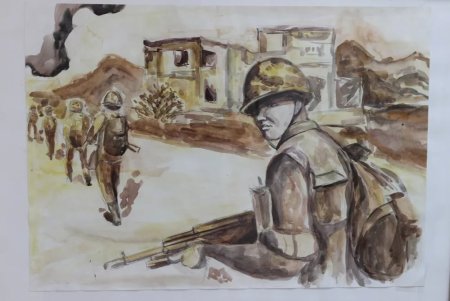 Рисунок на тему война