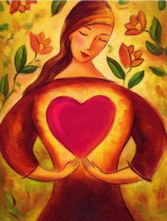 Сердце наполненное любовью