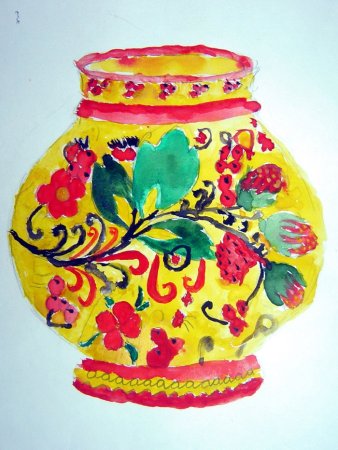 Рисование вазы