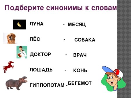 Подберите синонимы