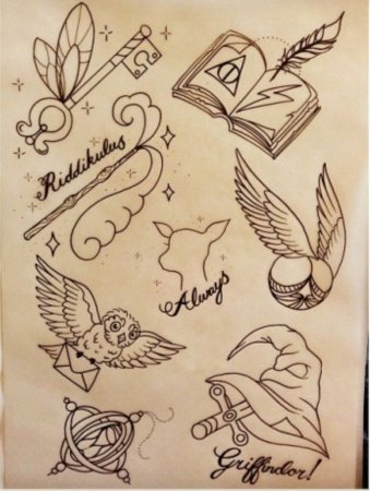 Наброски по Гарри Поттеру