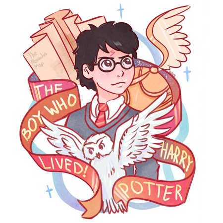 Гарри Поттер рисунок