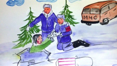 Осторожно тонкий лед Смешарики