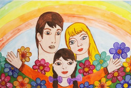Рисунок на день семьи