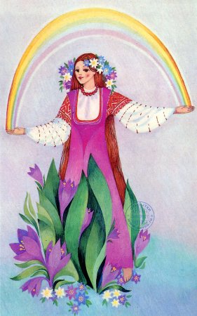 Образ весны для детей