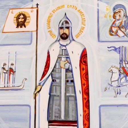 Александр Невский Небесный покровитель воинов