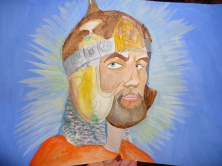 Александр Невский рисунки на конкурс