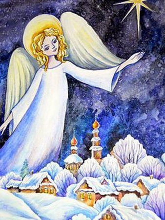 Рисунки на рождественскую тему