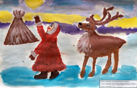 Иллюстрации к сказкам народов России