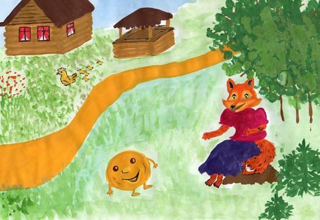 Иллюстрации к сказкам народов России