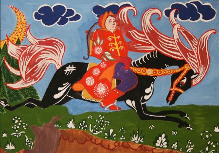 Иллюстрации к сказкам народов России