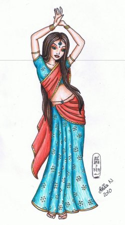 Рисунок Шахерезады