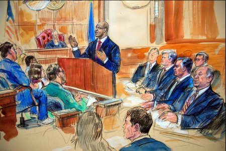Судебное заседание рисунок