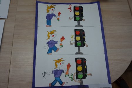 Рисунки по ПДД