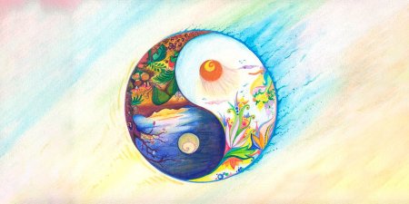 Мандала Инь Ян Гармония