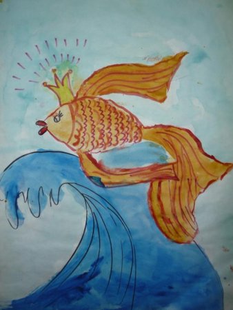 Рыбка из рыбака и рыбки
