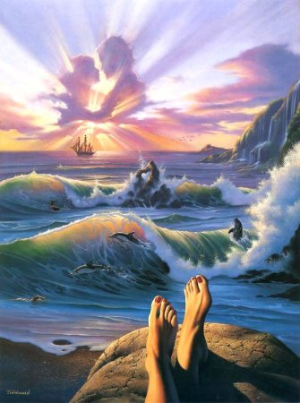 Художник сюрреалист Джим Уоррен